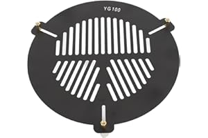 Telescope Focusing Mask, Aluminum Alloy Bahtinov Mask, Lightweight, Resilient Design for Astronomy Telescopes with Outer Diam