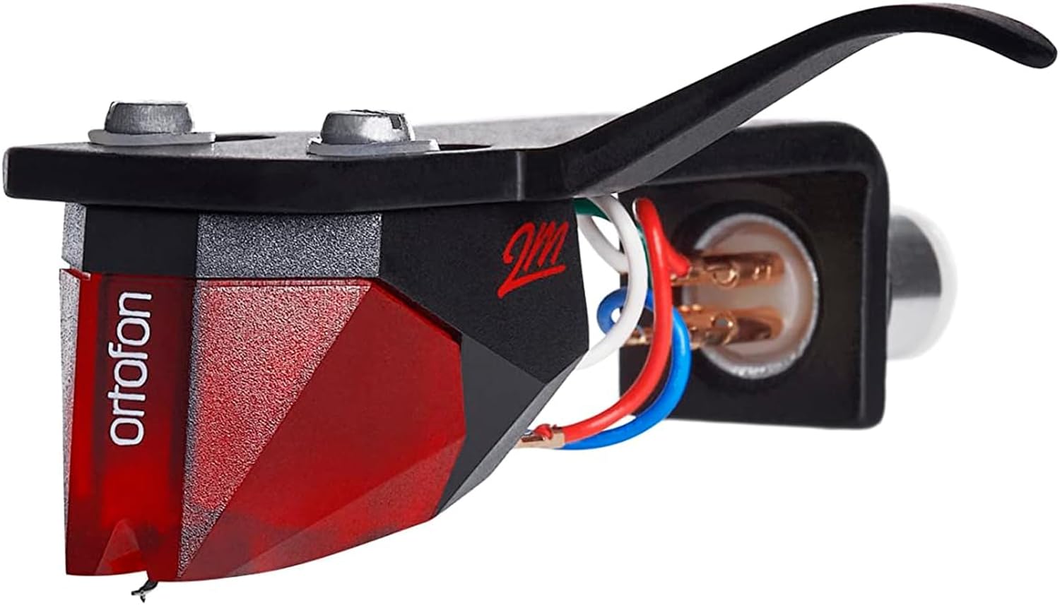 Ortofon 2M Red premounted - 2M Red premounted on SH-4 Black Headshell | direct and easy mounting and replacement on S-shaped tonearms