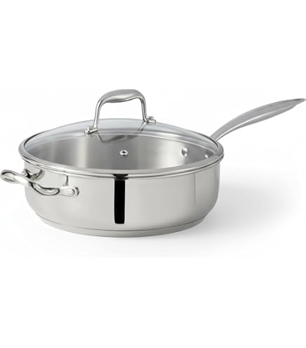 De Buyer Inocuivre Tradition Copper Saute Pan – 11 Inch With Stainless Steel Lining & Cast Iron Handle - View #2