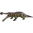 Mattel Jurassic World Massive Biters Sarcosuchus Dinosaur Action Figure Toy, Posable Large Species, Strike & Chomp Motion