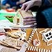 Gingerbread House Cookie Cutter - 3D Christmas House Biscuit Baking Moulds Scenario Favorite Holiday Shapes including Chritmas perfect gingerbread house