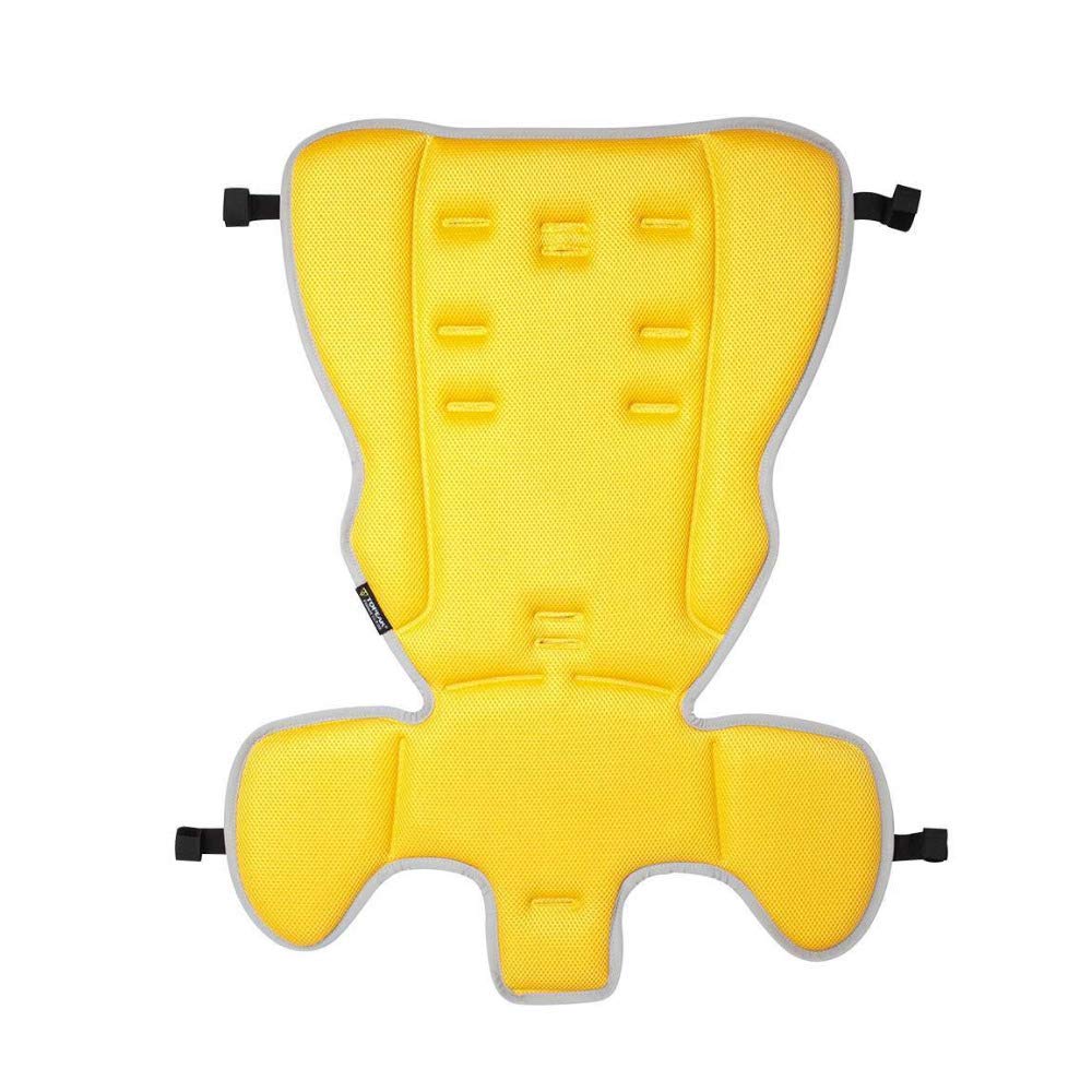 Topeak BabySeat II (Without Rack) – Bike Seat with Wrap-Around Protection, Dual Suspension System, Adjustable Harness & Footrests, Roll Bar Handle, CPSIA, Durable Polymer Frame