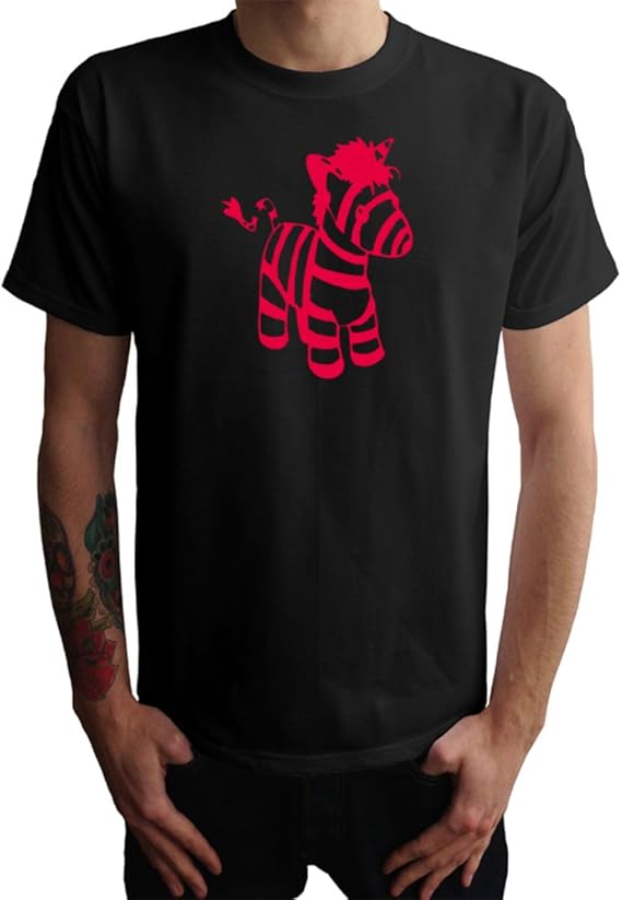 Zebra Men's TShirt Amazon.co.uk Clothing
