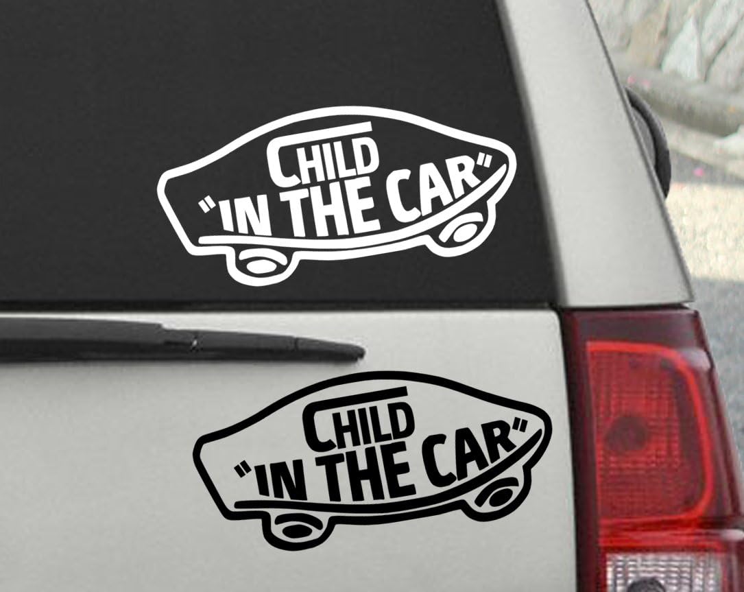 Amazon 全16色 人気 チャイルド イン カー ステッカー Child In Car Sticker 車 用 シール Vinyl Decal バイナル デカール ステッカー Cic 1 白 並行輸入品 カーステッカー ベビー マタニティ 通販