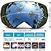 HONGDAK Ski Goggles Snowboard Snowmobile Men Women Anti Fog Polarized OTG Over Glasses Snow Sports Sunglass Snowboarding Jet Skiing Youth Kids