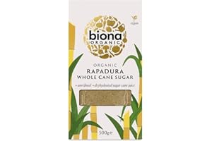 Biona Biona Organic Rapadura/Succanat Wholecane sugar - 500g-3 Pack