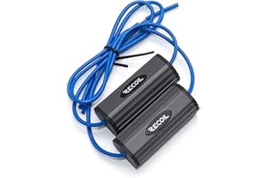 RECOIL BB-69 Bass Blocks Designed to Protect Car Audio 6X9 Inch Speakers, Eliminate Frequencies 0-300Hz at 4Ohms, Pair