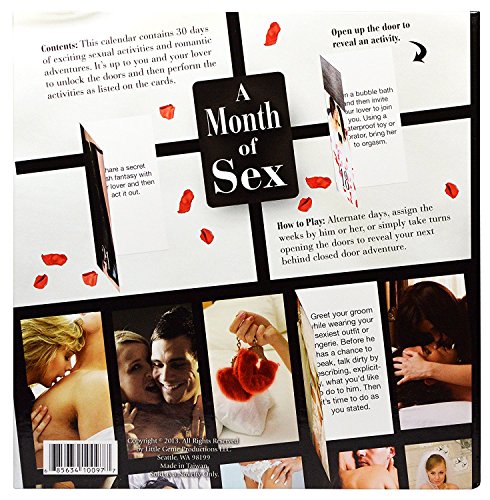 A Month of Sex, 30 Day Activity Calendar, New Sexy Adventures Everyday | Bundle