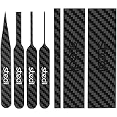 stedi Carbon Fiber Sanding Sticks 7PCS Hobby Model Tools for Sandpaper | Carbon Fiber Material Fine Detail Sanding Adhesive Sandpaper Compatible Plastic Models Part Modification