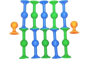 GENERIC 12pcs of Suction Cup Darts, A Set of Games with Strong Suction Power, Made of Silicone Material. Suitable for Board Games, Family Games, and Perfect for Enjoying with Friends and Family