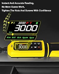 1/4" Digital Torque Wrench (4-265.6 in.lbs) w/Color