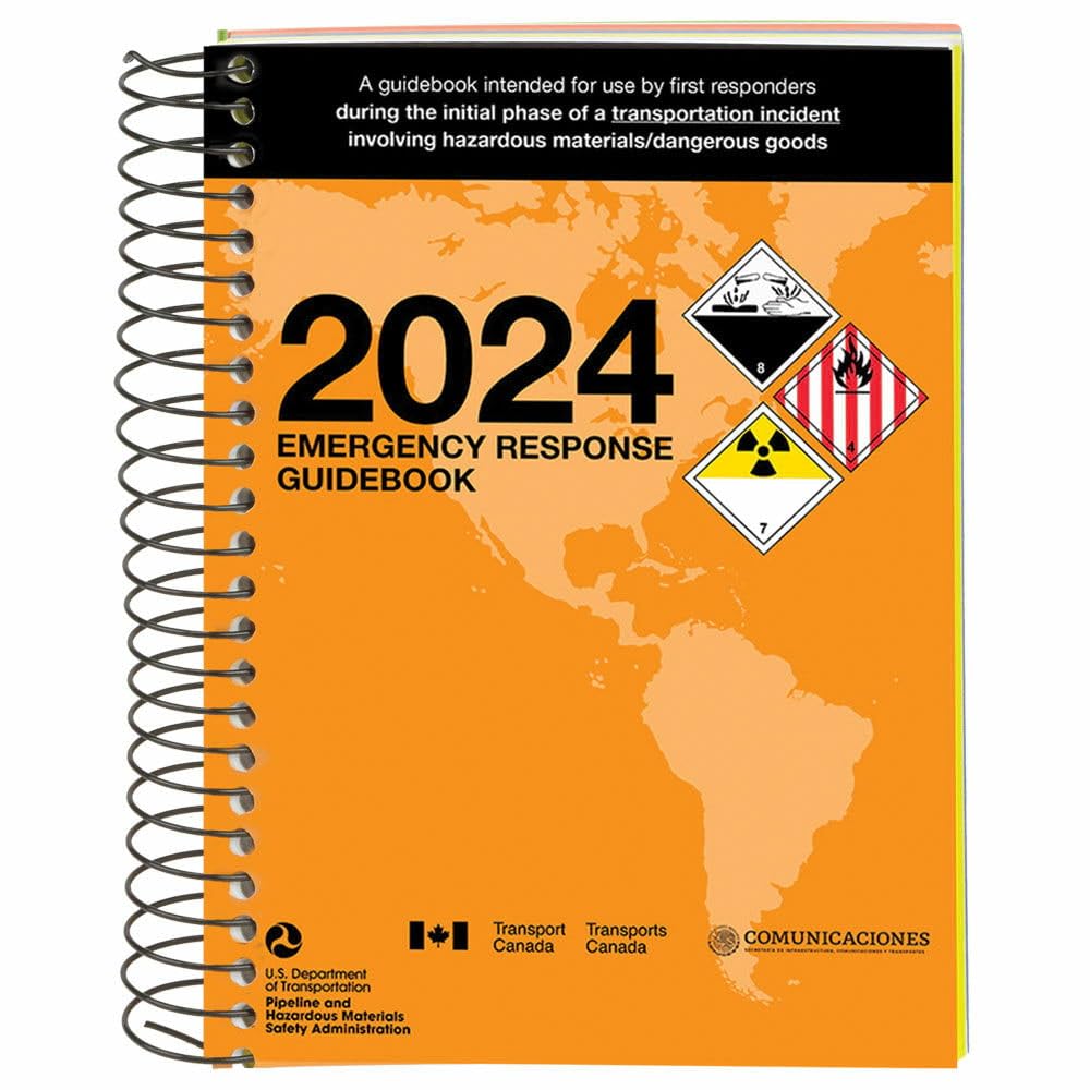2024 Emergency Response Guidebook (ERG), Spiral