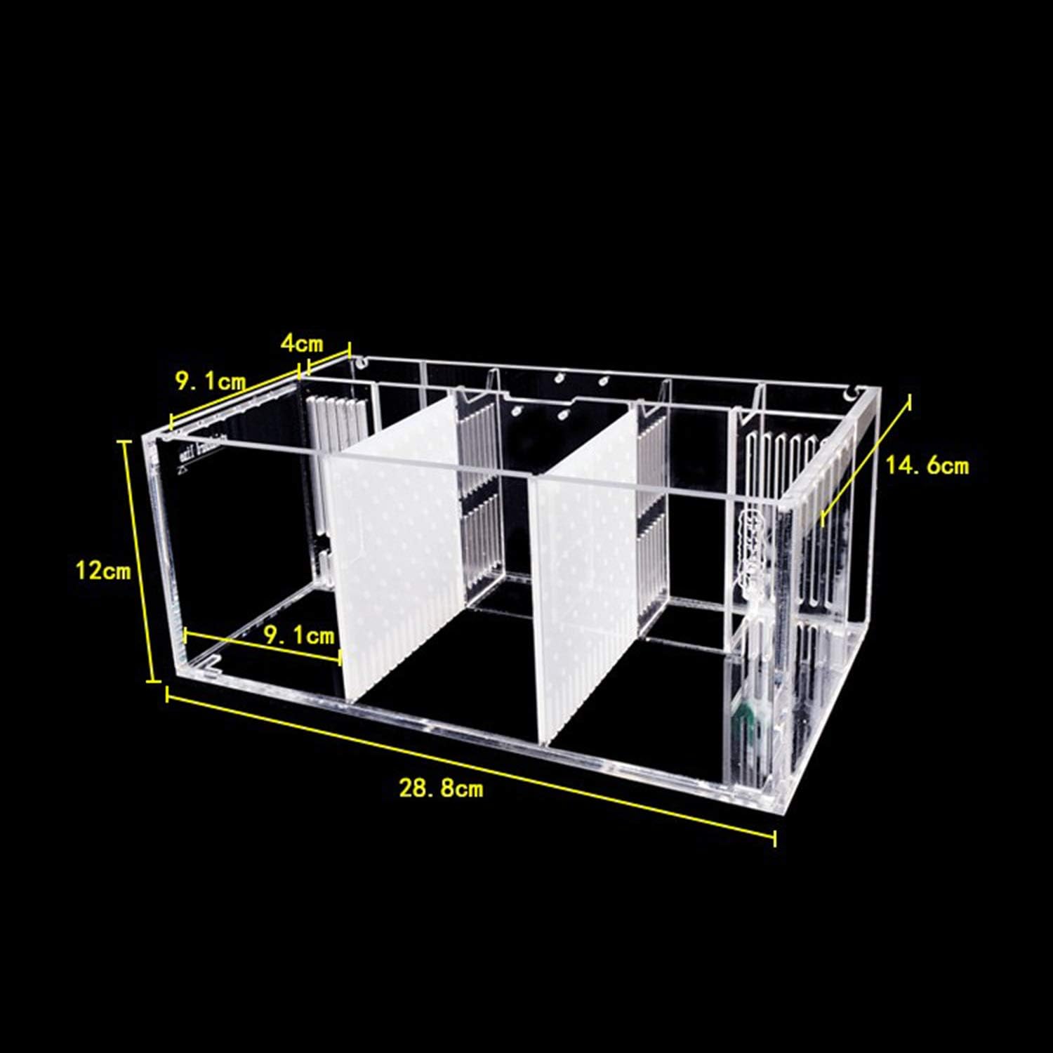 NUOBIKJ Fish Tank Thai Betta Acrylic Fish Tank Special Mini Fish Fish Box Separable