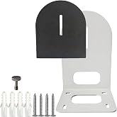 Jinwelry Upgraded PTZ Camera Wall Mount with Anti-Shake Foam Pad - Super Strong Metal Bracket, Compatible with AVIPAS, SMTAV, AVKANS &amp; Most PTZ Cameras for Indoor Outdoor Use