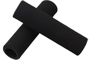Generic 2Pcs Foam Tubing Grips Handle Cover Comfortable Non Slip Handlebar Grip Tubing Sleeves for Gym Pull up Bar Home Worko