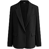 CIDER Blazers for Women Oversized Blazer Notched Collar Long Sleeve Jacket Office Work Wear Stylish Blazer