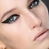 Makeup Revolution Gel Eyeliner Pot 3g With Angled Brush Black Dramatic Wing view 3