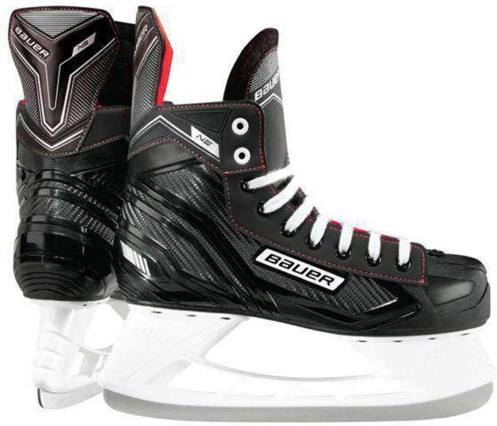 Bauer NS Youth Ice Hockey Skates - Tuuk Steel Blades, Reg Width, Size Y6.0-Y13.0 : Toys & Games