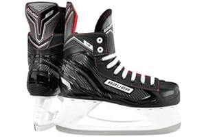 (2) - Bauer Unisex NS Skate Junior, Black