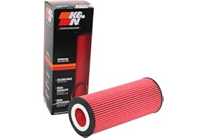 K&N Premium Oil Filter: 20,000 Mile Engine Protection, High Capacity/High Efficiency: Compatible with 2005-2019 AUDI/VOLKSWAGEN/PORSCHE (See Product Description for Select Models), HP-7015