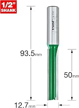 Trend Trend CraftPro Straight Router Cutter 1/2 Inch Shank 12.7mm 50mm view 3