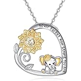 Palpitate Animal Necklace for Women 925 Sterling Silver Cute Animal Pendant Christmas Gifts for Women