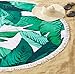 Great Bay Home Round Beach Towel with Palm Trees. 60