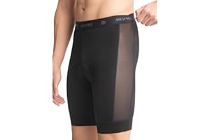 ARESFUEL Men's Mountain Bike Liner Shorts Cycling Underwear Pro Padded Bike Shorts