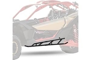 KIWI MASTER Nerf Bars Rock Sliders for 2017-2026 Can-Am Maverick X3 Accessories Steel Side Step Tree Kickers
