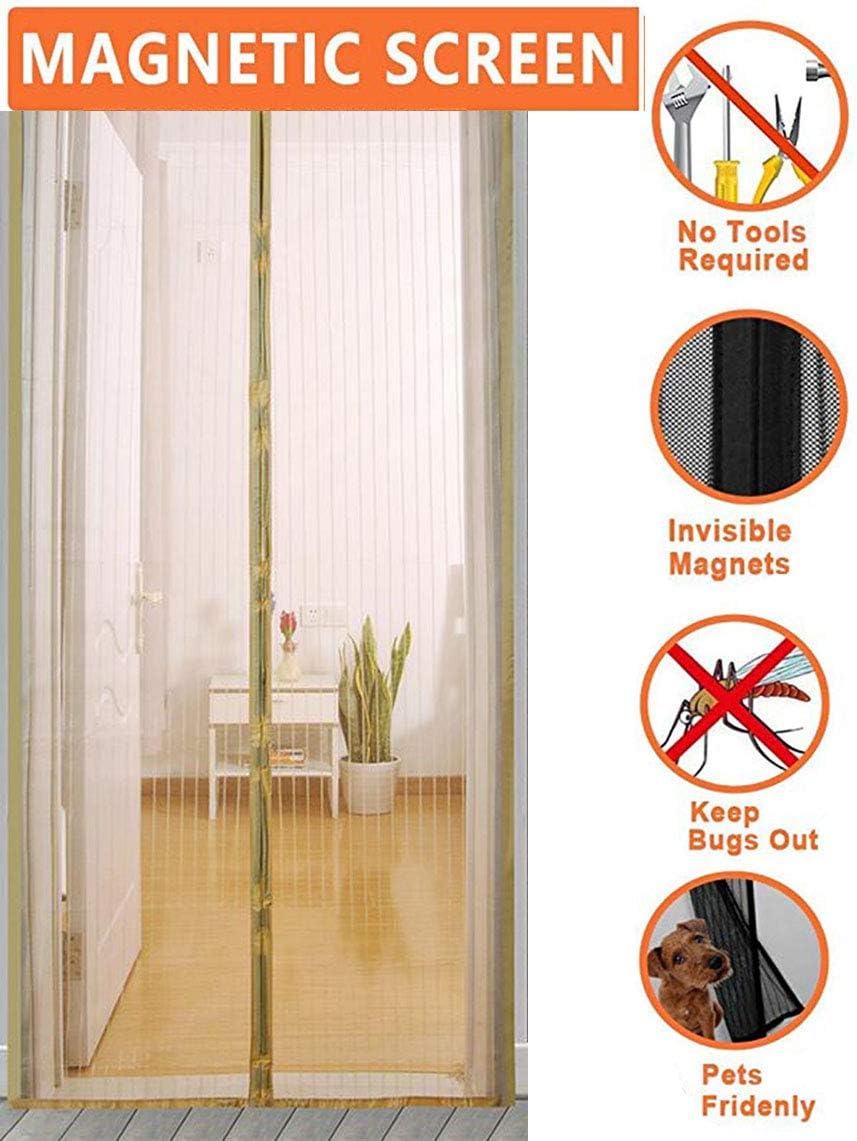 Amazon ATGL Double Door Magnetic Fly Screen Heavy B0851B3PRW