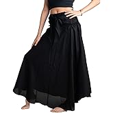 Long Skirts for Women Maxi Boho Skirt Floral Print