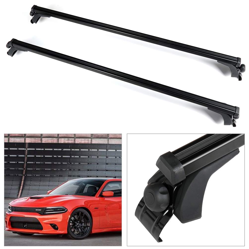 Buy cciyu Universal Adjustable Aluminum 55" Roof Rack Cross Bars