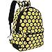 Backpack for Girls, COOFIT Girls Backpack School Bags Bookbags Cute Backpack Kids for School (Black and yellow)
