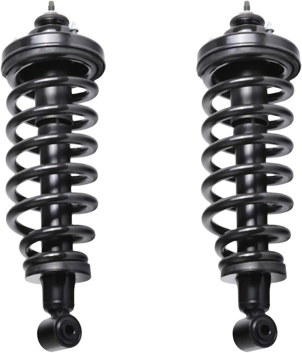 BROSCONE S0243-S0243 Both(2) Driver and Passenger Side 1 Pair Rear Suspension Quick Complete Strut & Coil Spring Assembly Replacement Set Compatible with 2006 2007 2008 2009 2010 Explorer