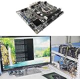 Wresetly B75 BTC Mining Motherboard LGA1155 8xPCIe USB3.0 w/ CPU RAM Fan Cable view 6