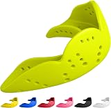 SISU Aero Neon Flash Ultra Slim Mouth Guard Medium 5'6' tall