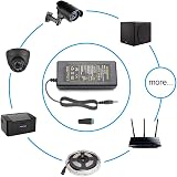 inShareplus 12V 5A 60W LED Power Supply 100-240V AC to 12V DC Adapter view 6