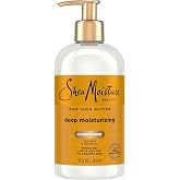 SheaMoisture Raw Shea Butter Conditioner for Curly Hair 13oz | For dry, curly hair - restores moisture and softness with Raw Shea Butter, Sea Kelp and Argan Oil.