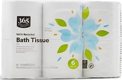 365 by Whole Foods Market, 100% Recycled Bath Tissue, Ultra-Strong, 260 Sheets per Roll, 6 Count