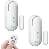 Sanjie Pool Door Alarms for Kids Safety/Home Security/Dementia | Door Open Alarm for Home /Dementia Patients/Pool（0-120 dB Volume Ajustable 4 Working Modes）, Door Alert Sensor when Open