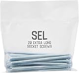 SEL 20 M3.5x75mm Extra Long Socket Plug Screws Electrical Fasteners view 3