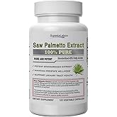 Superior Labs — Saw Palmetto Extract NonGMO, Non Synthetic— 300 mg Dosage, 120 Vegetable Capsules — Supports Urinary Tract Flow & Frequency