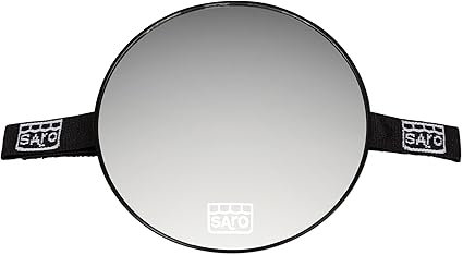 Saro Miroir Retroviseur Grand Format En Matiere Synthetique Pour Surveiller Bebe Dans Son Siege Auto Miroir Circulaire Dos A La Route Pour Sieges Auto Amazon Fr Bebes Puericulture