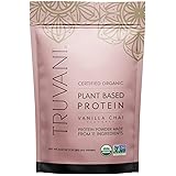 Truvani Organic Vegan Protein Powder Vanilla Chai