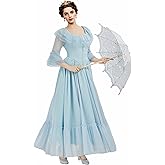 miccostumes Women's Marie Antoinette Costume Rococo Dress Ball Gown 18th Century Victorian Dress