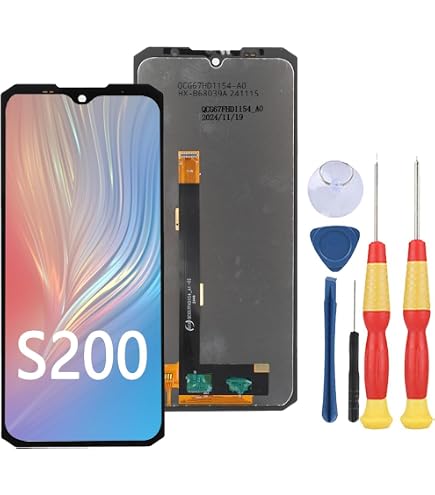LCD Display Touch Screen Digitizer Assembly Replacement For Doogee V Max Phone