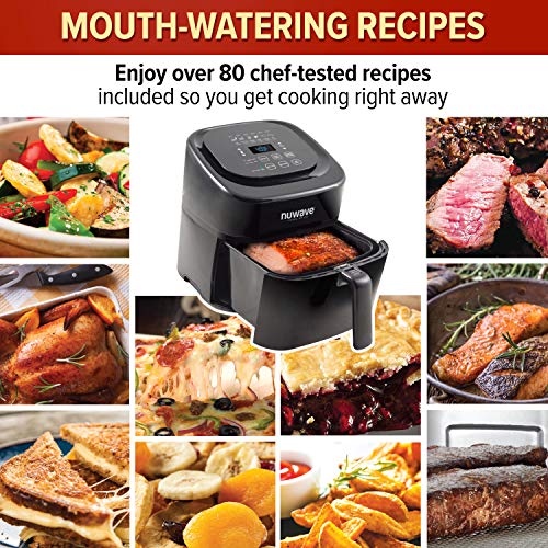 NUWAVE Brio 7in1 Air Fryer Oven, 7.25Quart with Digital
