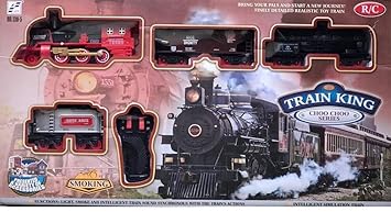 remote control train set with smoke