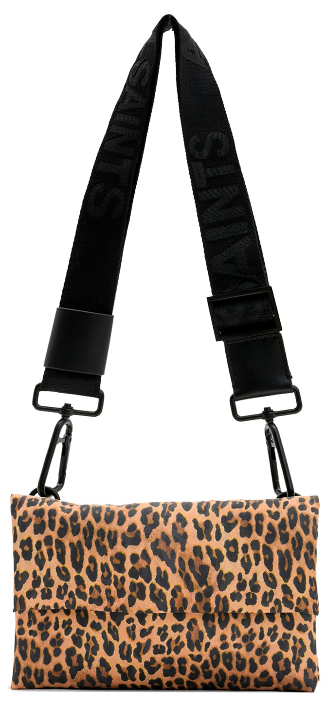 Photo 1 of AllSaints Ezra Rec Crossbody, Carcle Leopard