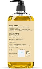 Botanic Hearth Castor Oil 8 Fl Oz Cold Pressed Hexane Free for Hair Eyelashes view 3